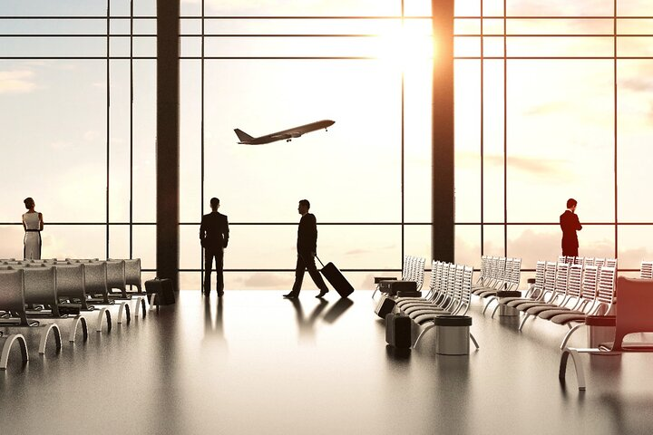 Drop by the departure terminal.